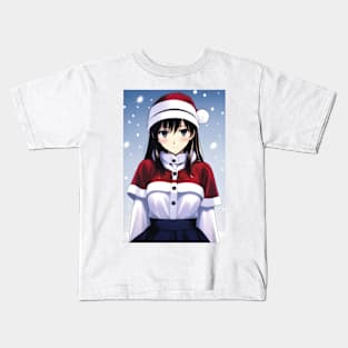 Santa Girl Kids T-Shirt